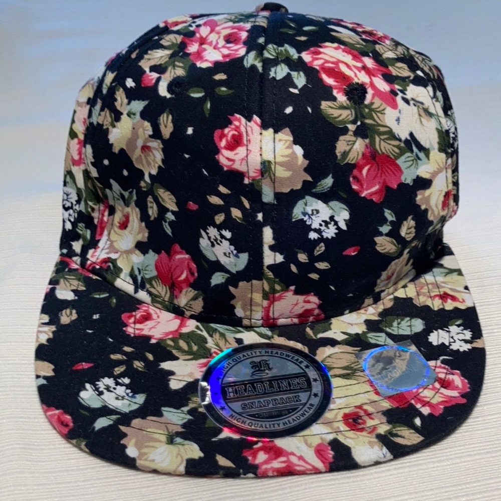 Hat with Flowers